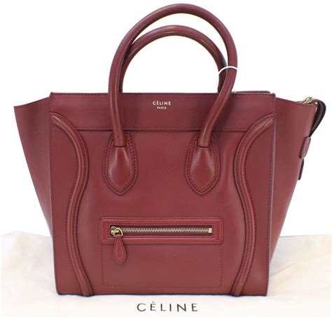 celine tasche mini luggage blau|WOMEN'S LUXURY LEATHER MINI BAGS .